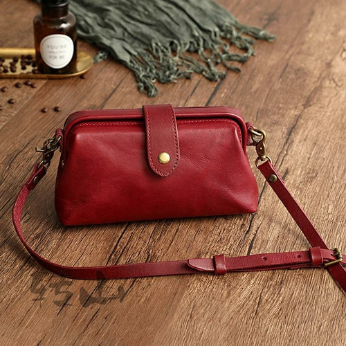 Newest Annd Trendy Woman Bags Handmade Genuine Leather Ladies Bag