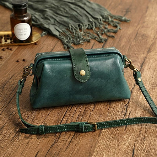 Newest Annd Trendy Woman Bags Handmade Genuine Leather Ladies Bag
