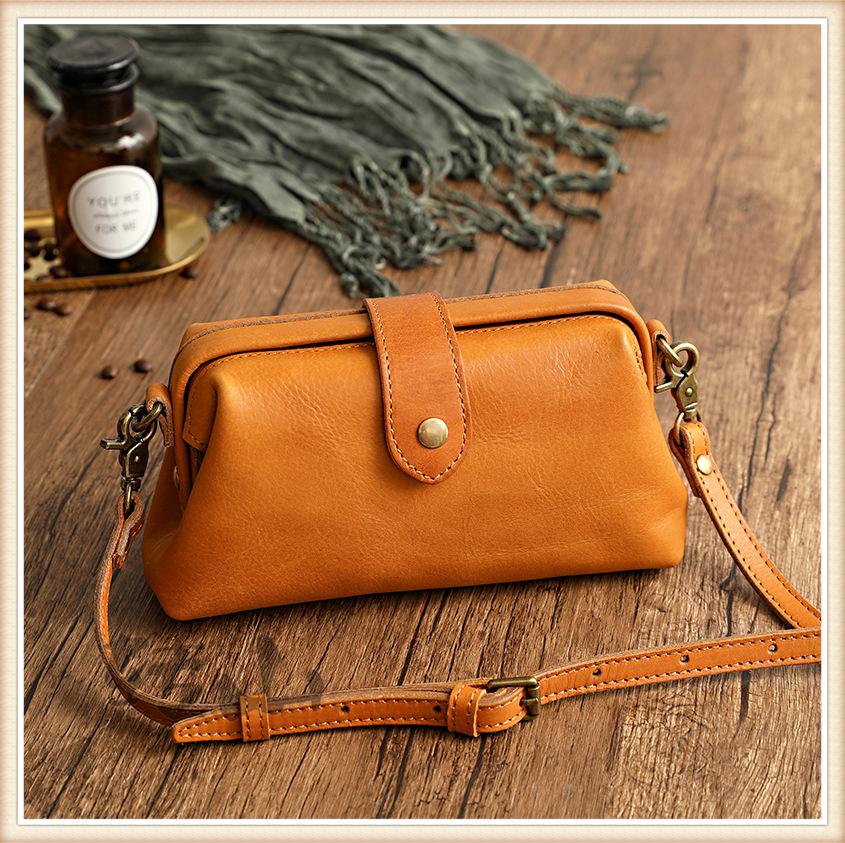 Newest Annd Trendy Woman Bags Handmade Genuine Leather Ladies Bag