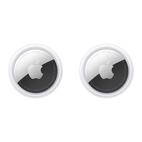 Apple Air Tags, Track your keys, wallet, luggage, backpack. Replaceable battery. Water-resistant.