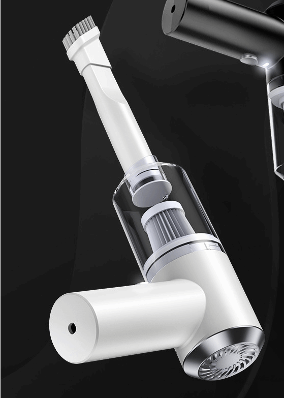 Stylish Car Vacuum Cleaner With Wireless Charging