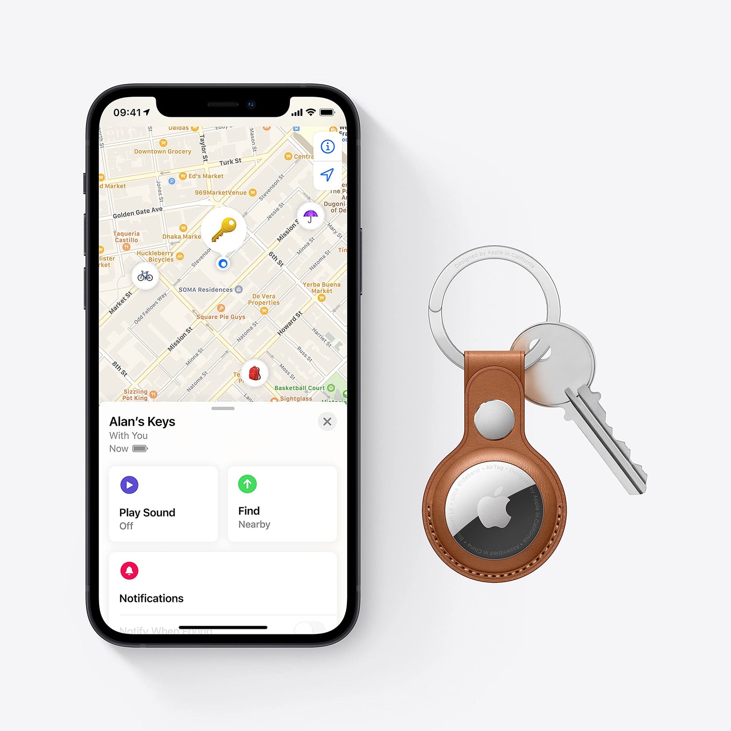 Apple AirTag tracker UK store