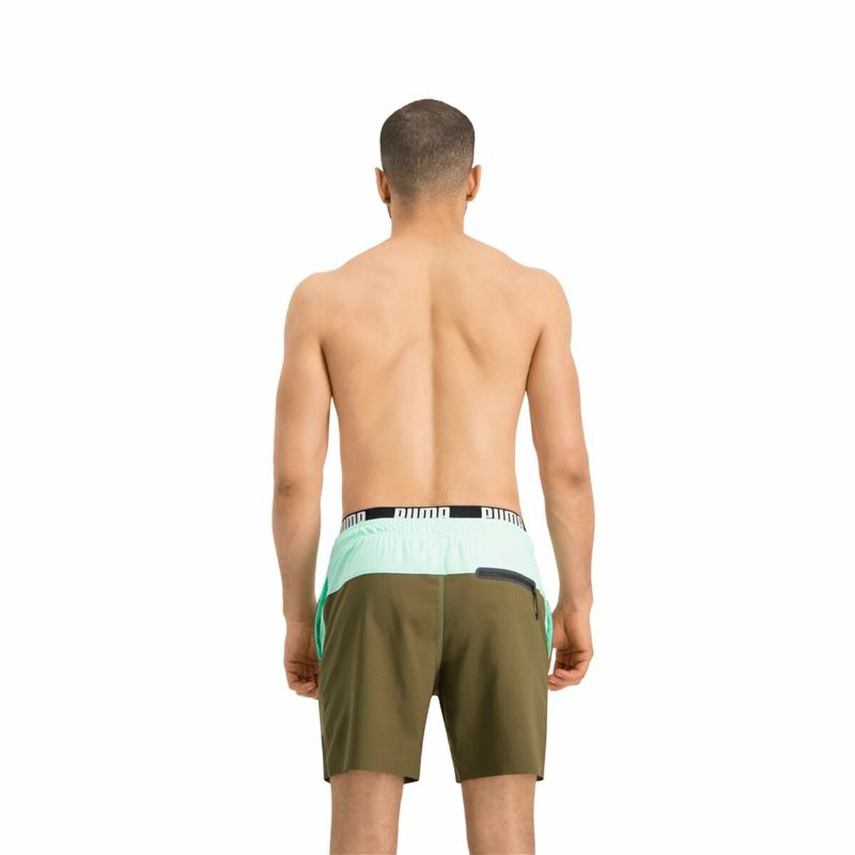 Puma Urban Classics Herren Badehose Block Swim Shorts, schnell trocknend,