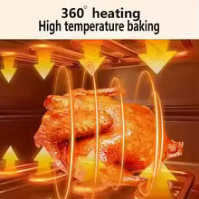 15 L capacity air fryer visual stainless steel smart electric fryer home multi-function French fries machine
