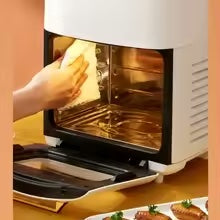 15 L capacity air fryer visual stainless steel smart electric fryer home multi-function French fries machine