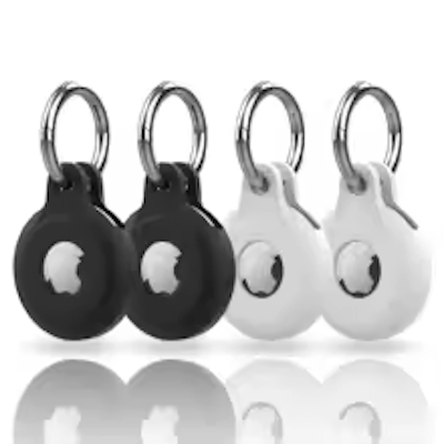 For Airtag Keychain Silicone Airtag Case for Luggage Cat Dog Collar Car Compatible with Apple Airtag 2025