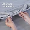 30 cm deep pocket non-iron fitted bedsheet
