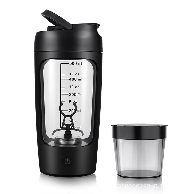 650ml electric protein shaker with ergonomic design and easy-to-clean feature