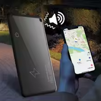 Wallet Card Waterproof GPS Locator Work with Apple Find My App Bluetooth Tracker