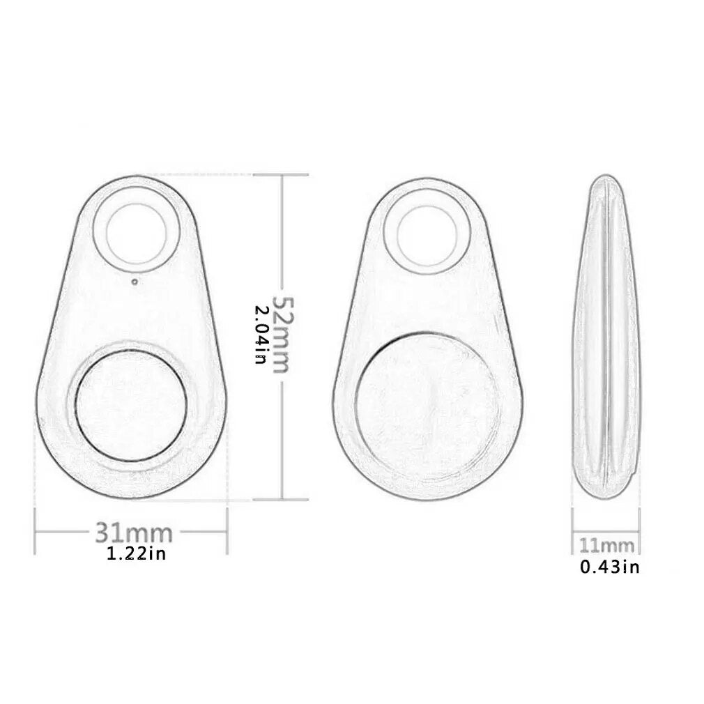 Mini Fashion Smart Dog Pets Bluetooth 4.0 GPS Tracker Anti-lost Alarm"DISPATCHED SAME DAY-ORDERS CONFIRMED BY 1500hrs."