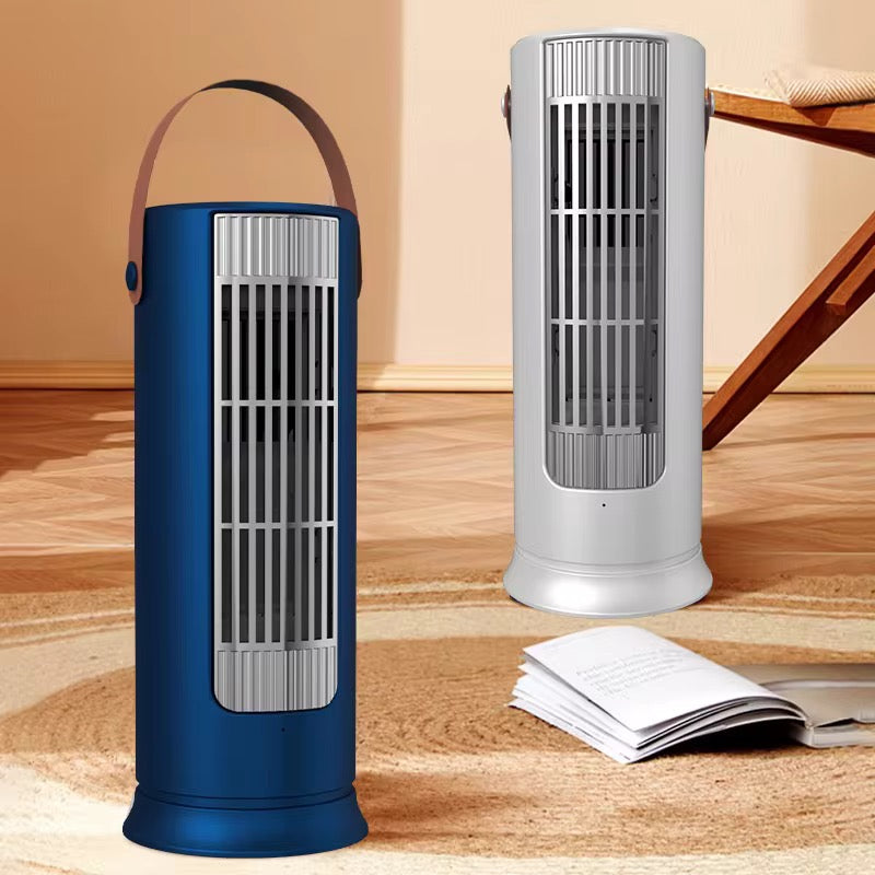 Tower Electric Heater Energy Saving 1000W PTC Desktop HX01 Air Hot Fan Heater For Home / Office Winter Warmer