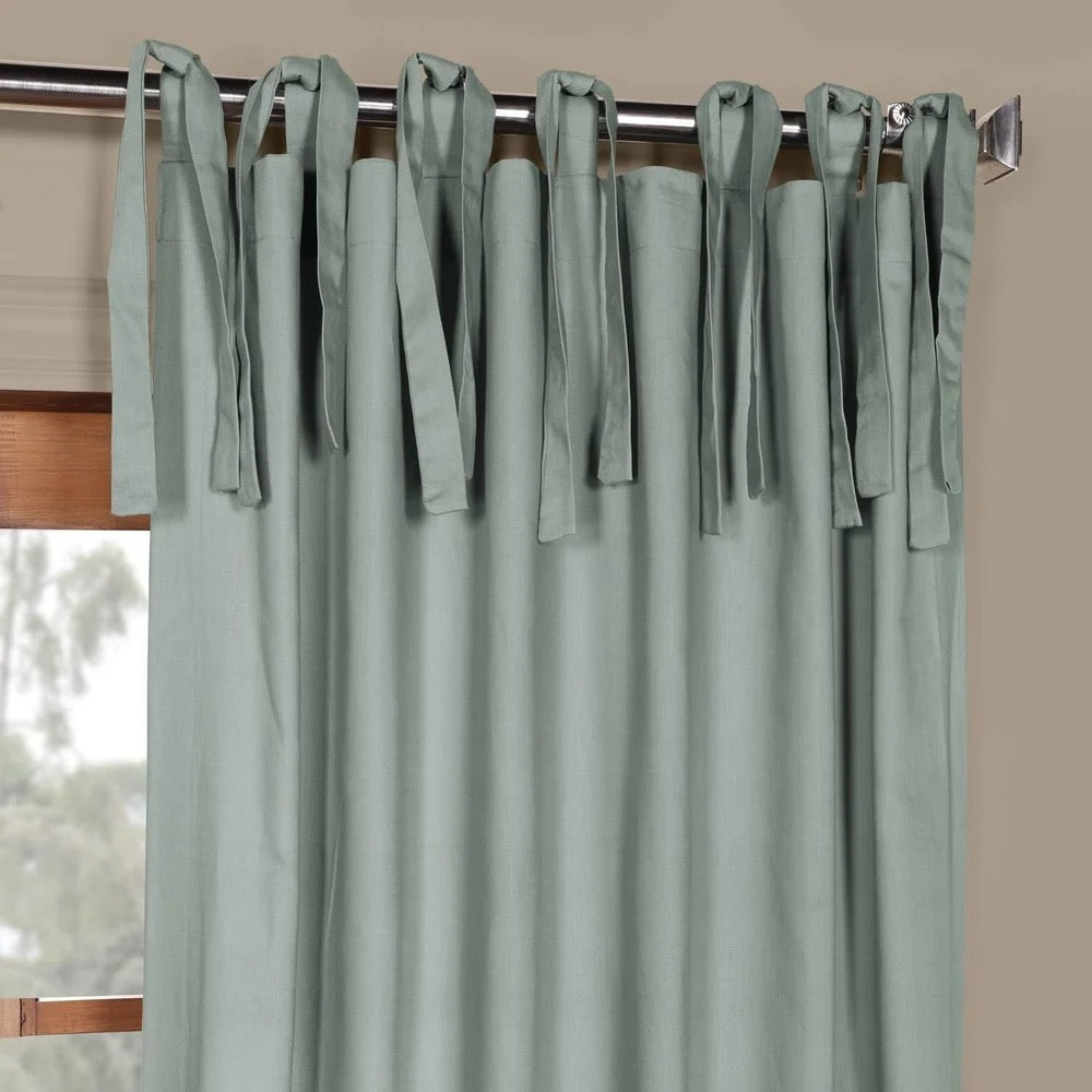 100% Blackout And Light Through Curtains with Grommets, Curtains for Bedroom, Living Room, Kitchen, Privacy Drapes, Window Curtain