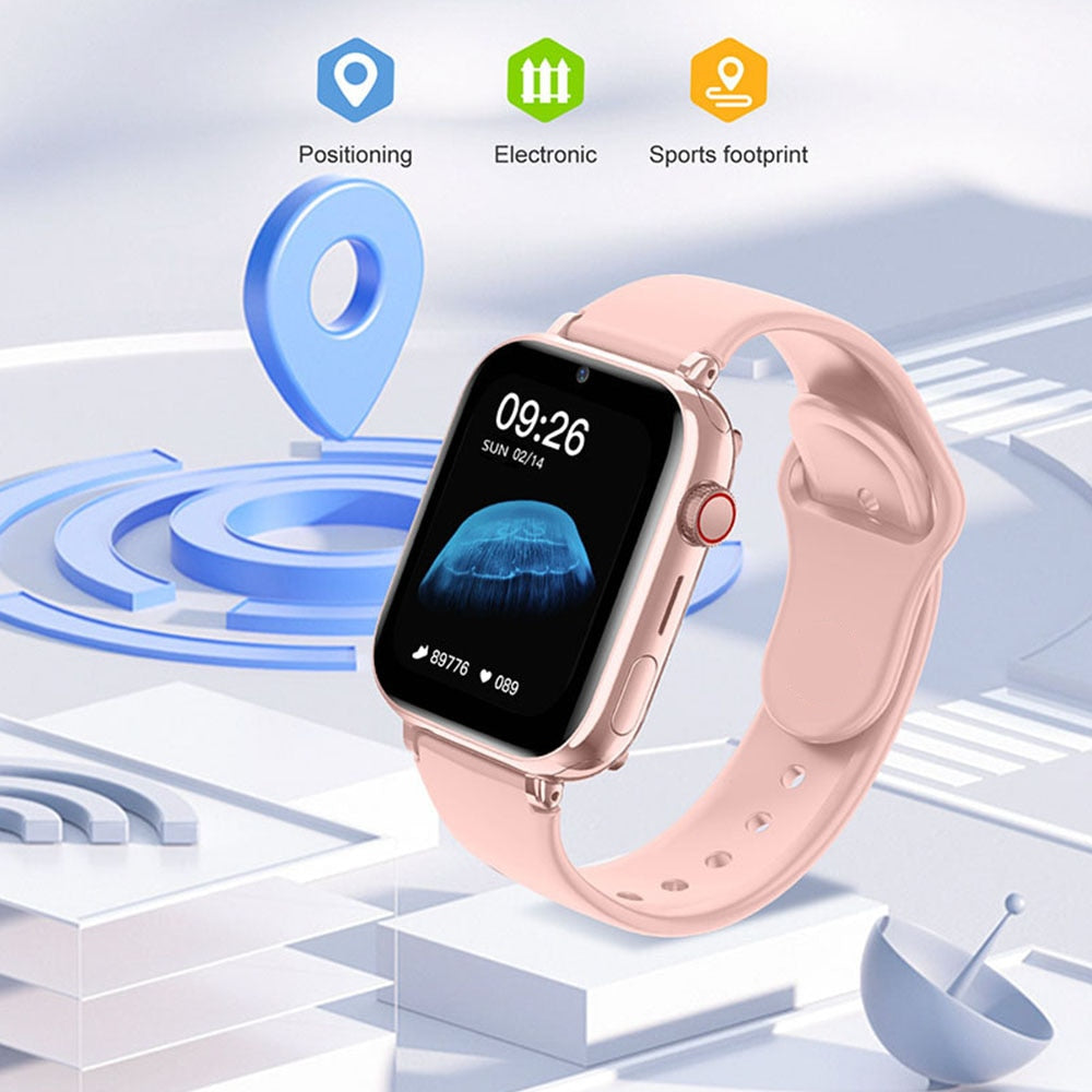 4G Kids Smart Watch SOS GPS Location Tracker Sim Card Video Call