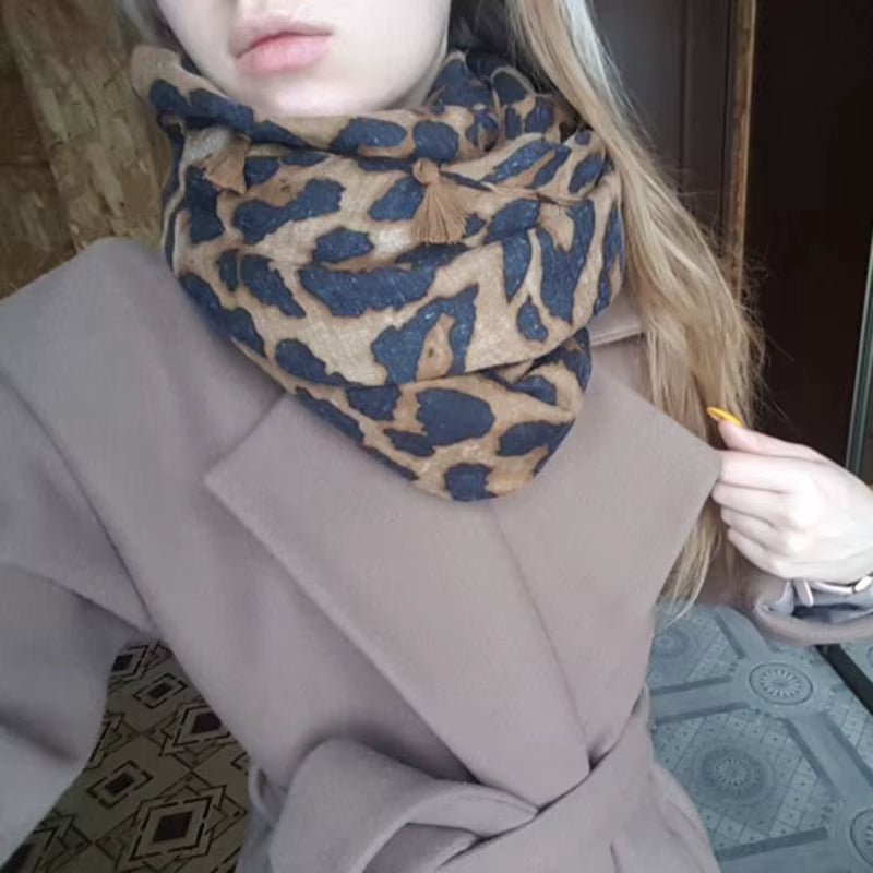 Beautiful Scarves for Women Dressy Women Scarfs for Women Leopard Scarfs Women Beach Wrap Women Leopard Scarf