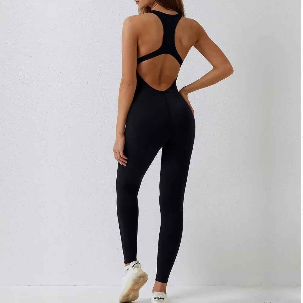 Yoga Jumpsuit Fitness Sports Overalls Gym Clothing Set Pilates Workout Clothes for Women Outfit push-up Activewear