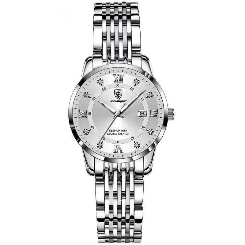 OLEYS Waterproof Luminous Unisex Quartz Watch Trembles Live Explosions