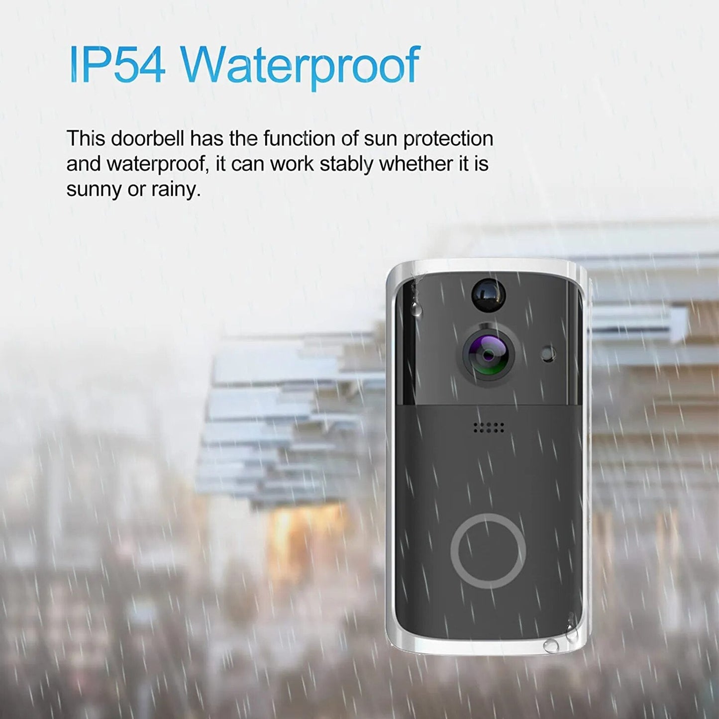 1080P 720P Doorbell Camera WiFi Smart Home Video Door Bell