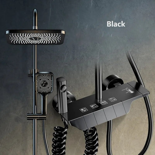 Bathroom Shower Faucet Set For Digital Display Shower