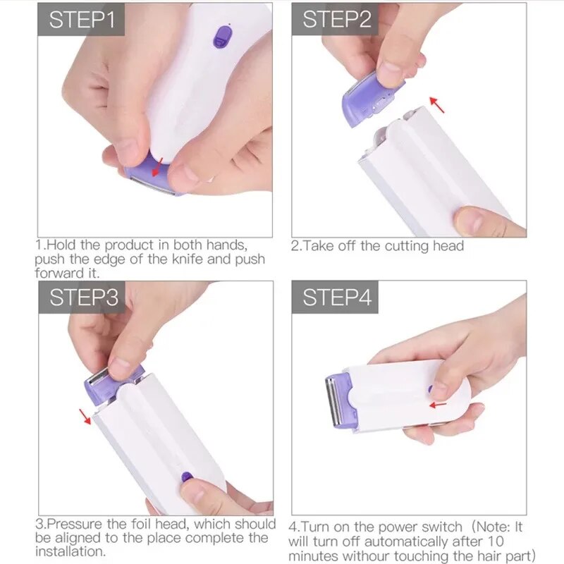 Womens Hair Epilator Painless