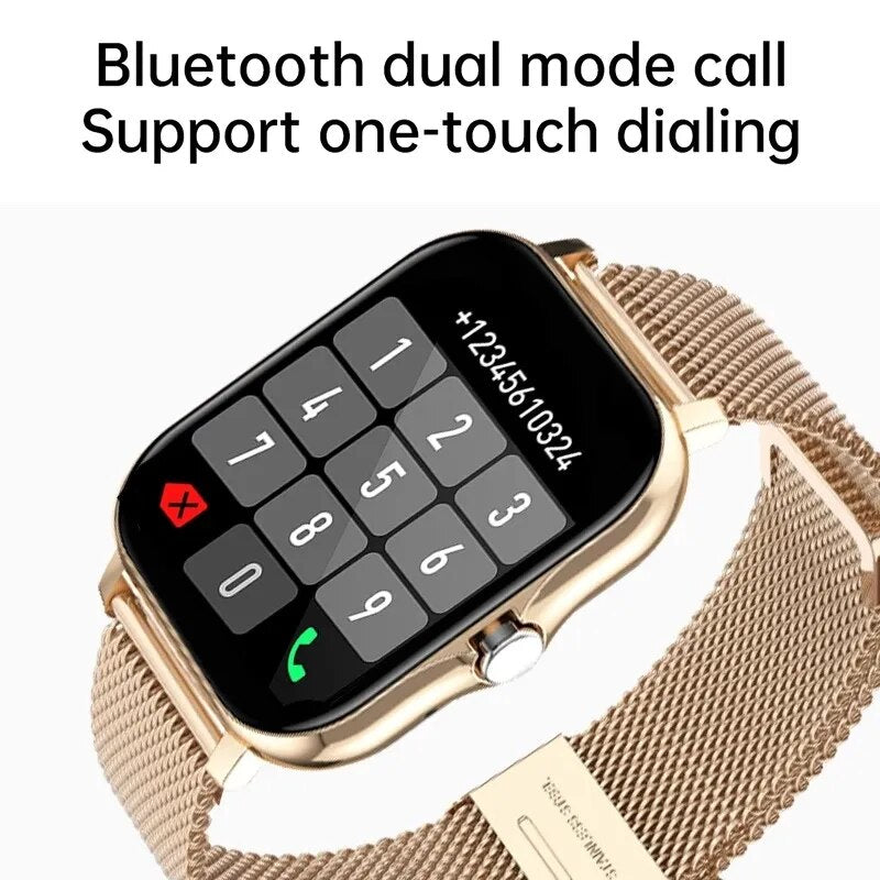 Smart Watch Men Women 2025 Fitness Bluetooth Call Connected Watches