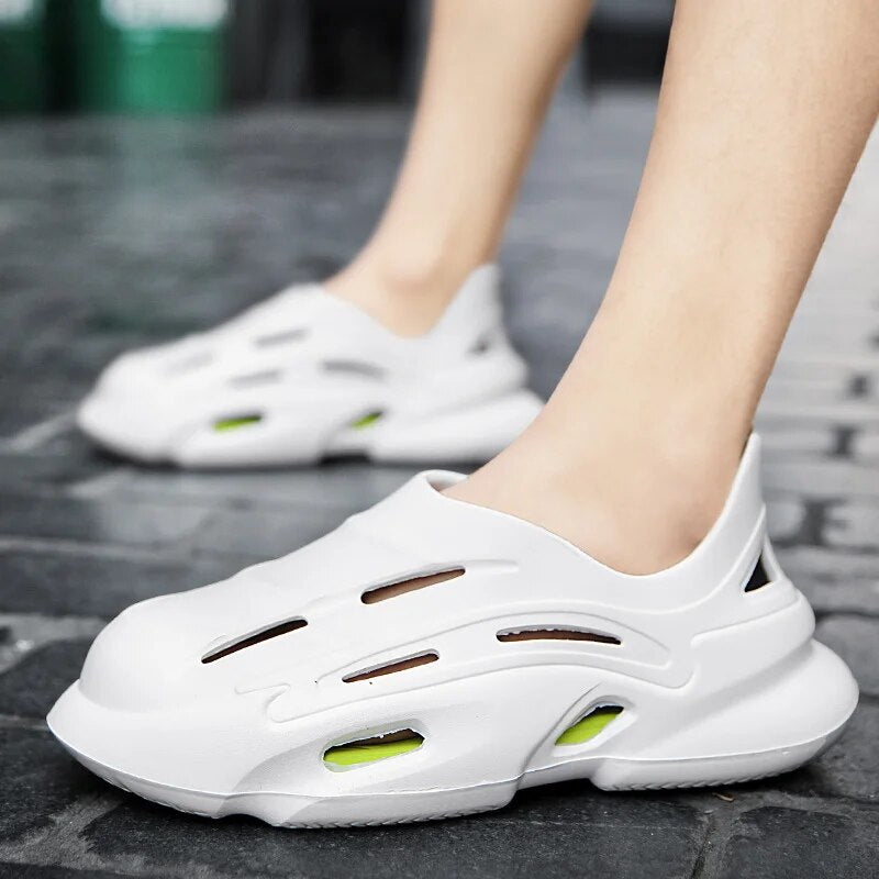 Designer Shoes for Men and Women Luxury Brand Men's Sandals High Elasticity Beach Slippers Fashion Male Casual Sneakers