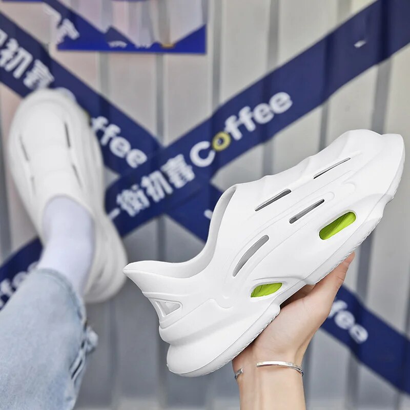 Designer Shoes for Men and Women Luxury Brand Men's Sandals High Elasticity Beach Slippers Fashion Male Casual Sneakers