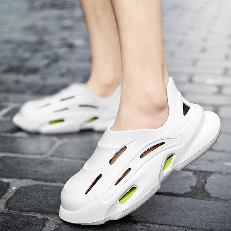 Designer Shoes for Men and Women Luxury Brand Men's Sandals High Elasticity Beach Slippers Fashion Male Casual Sneakers