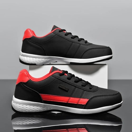 Comfortable leather walking shoes for men