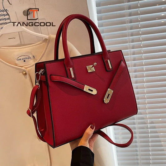 New Dark Red Hand bag