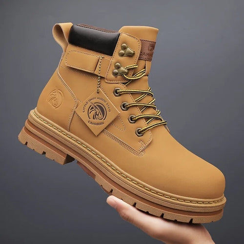 Men's Ankle Boots 2025 Winter Walking Martin Boots for Men Outdoor