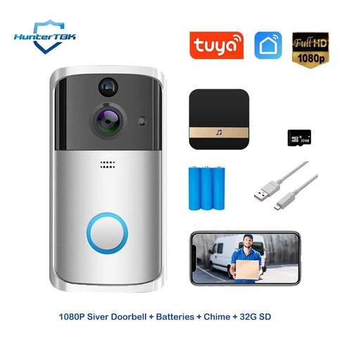 1080P 720P Doorbell Camera WiFi Smart Home Video Door Bell
