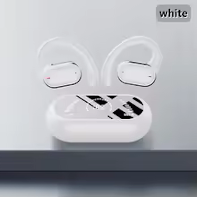 X91 TWS Wireless Earbuds Bluetooth 5.4 Headphones Sport, Stereo Deep Bass Bluetooth Earbuds with Earhooks