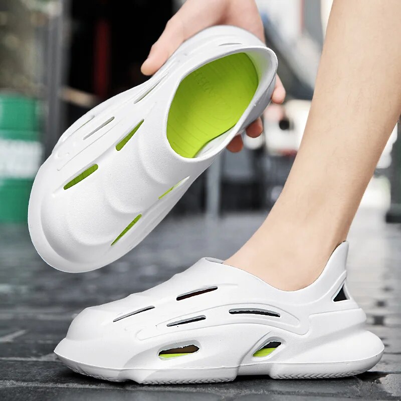 Designer Shoes for Men and Women Luxury Brand Men's Sandals High Elasticity Beach Slippers Fashion Male Casual Sneakers
