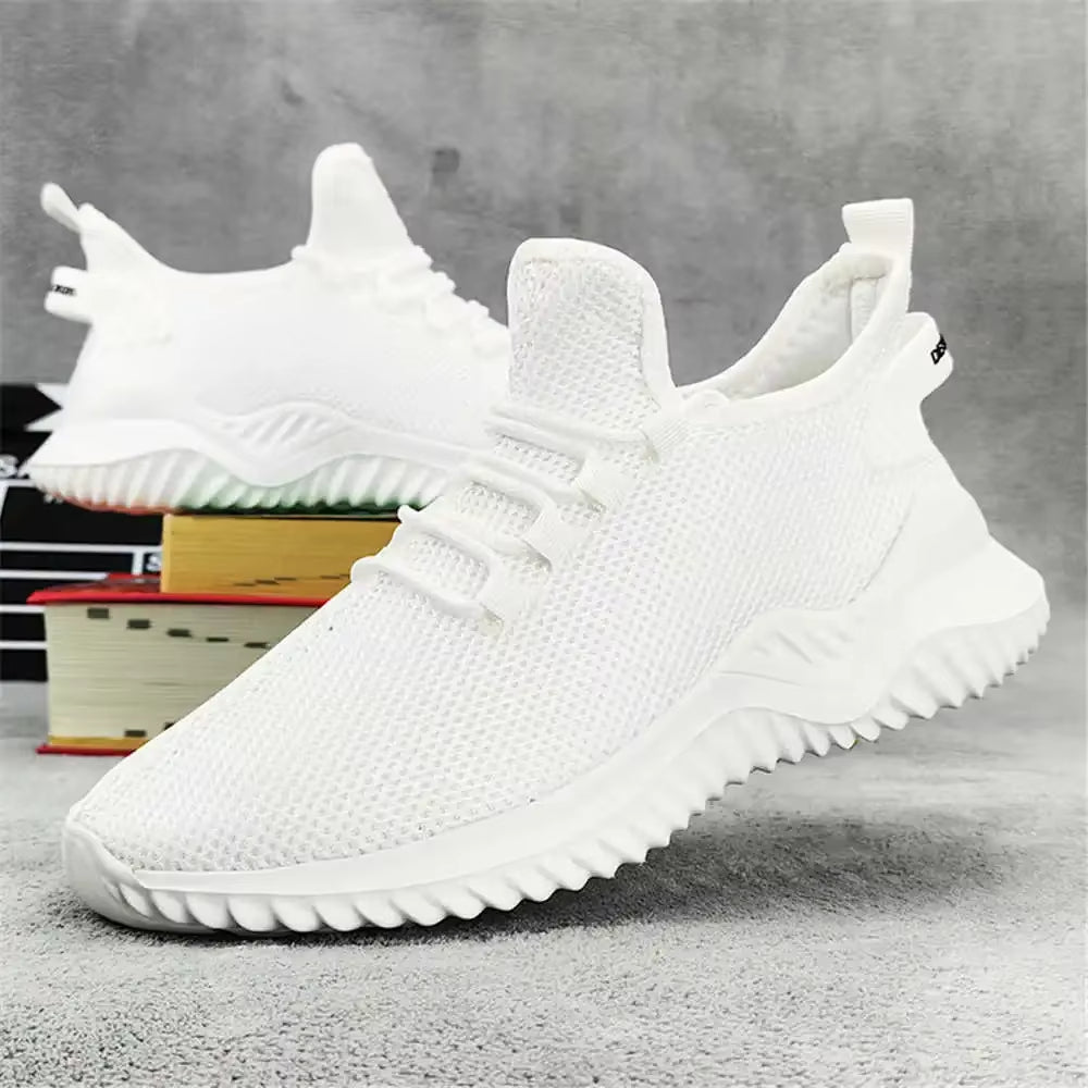 Autumn-spring With Lacing Sneakers Outdoor Man Running Men's Boot Shoes Road Runner Sport Kit Unusual Due To Trnis