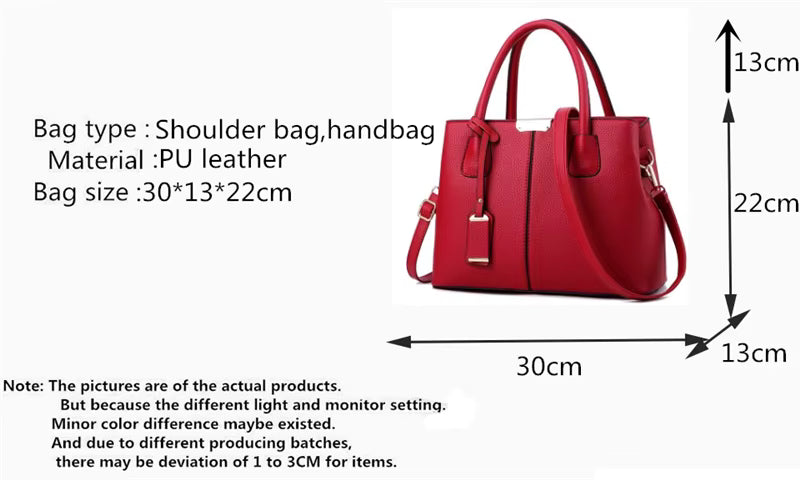 Handbag Women’s Luxury Leather Handbag