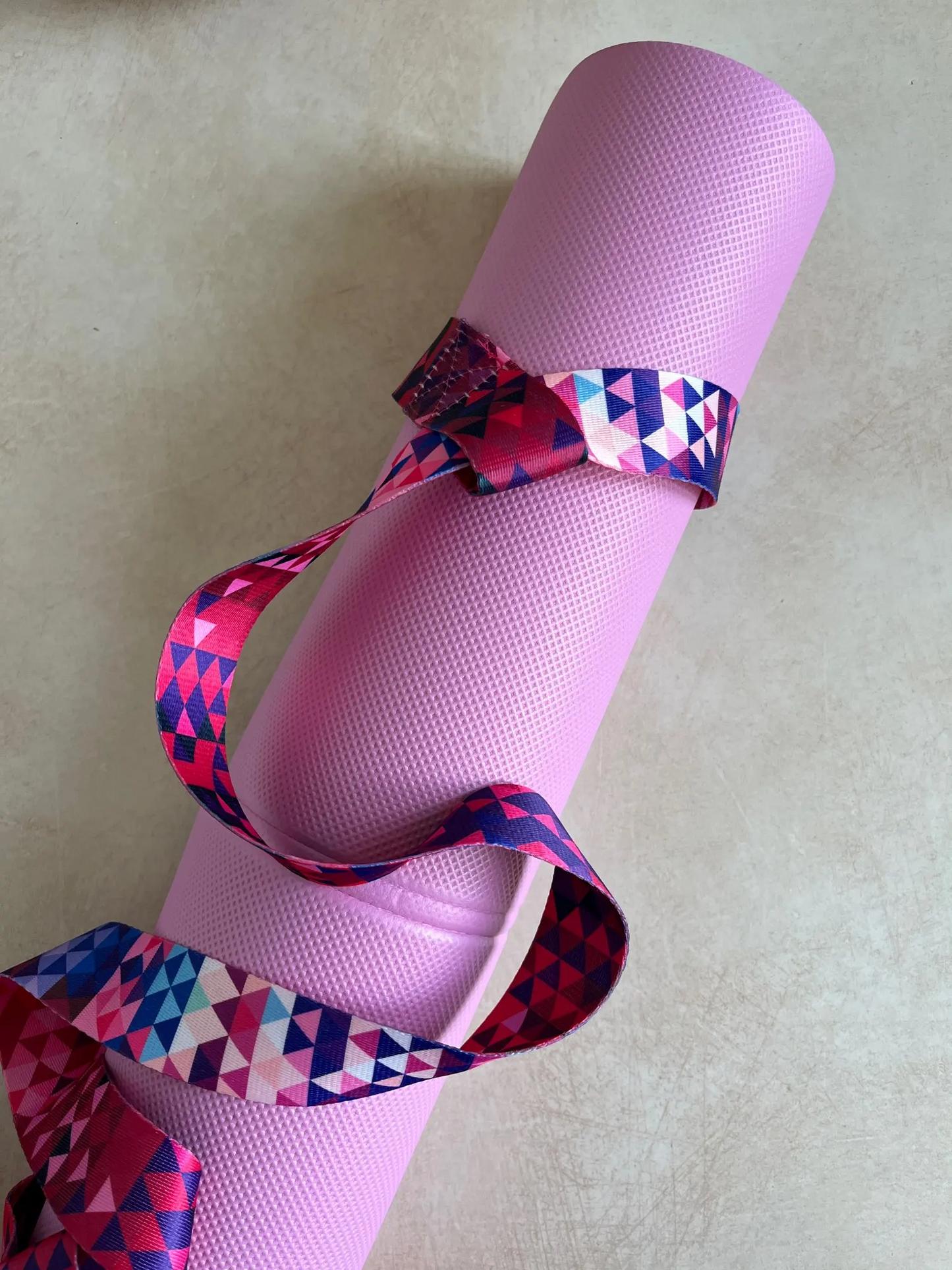 Nylon Colorful Straps Yoga Mat Strap Belt Adjustable Sports Sling Shoulder Carry Strap Belt