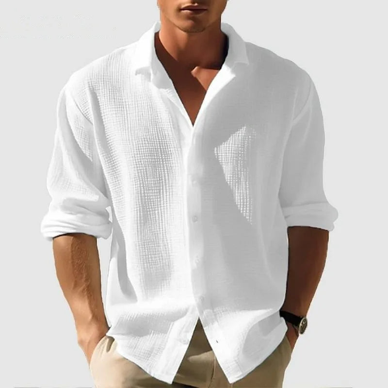 Men's Long-sleeved Shirt
