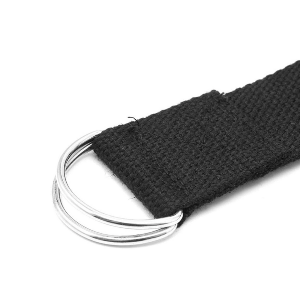 Polyester Blend Yoga Strap with D-Ring Buckle - Stretching Band for Pilates, Ballet, Dance, Gym Workouts, Physical - Posture & Flexibility
