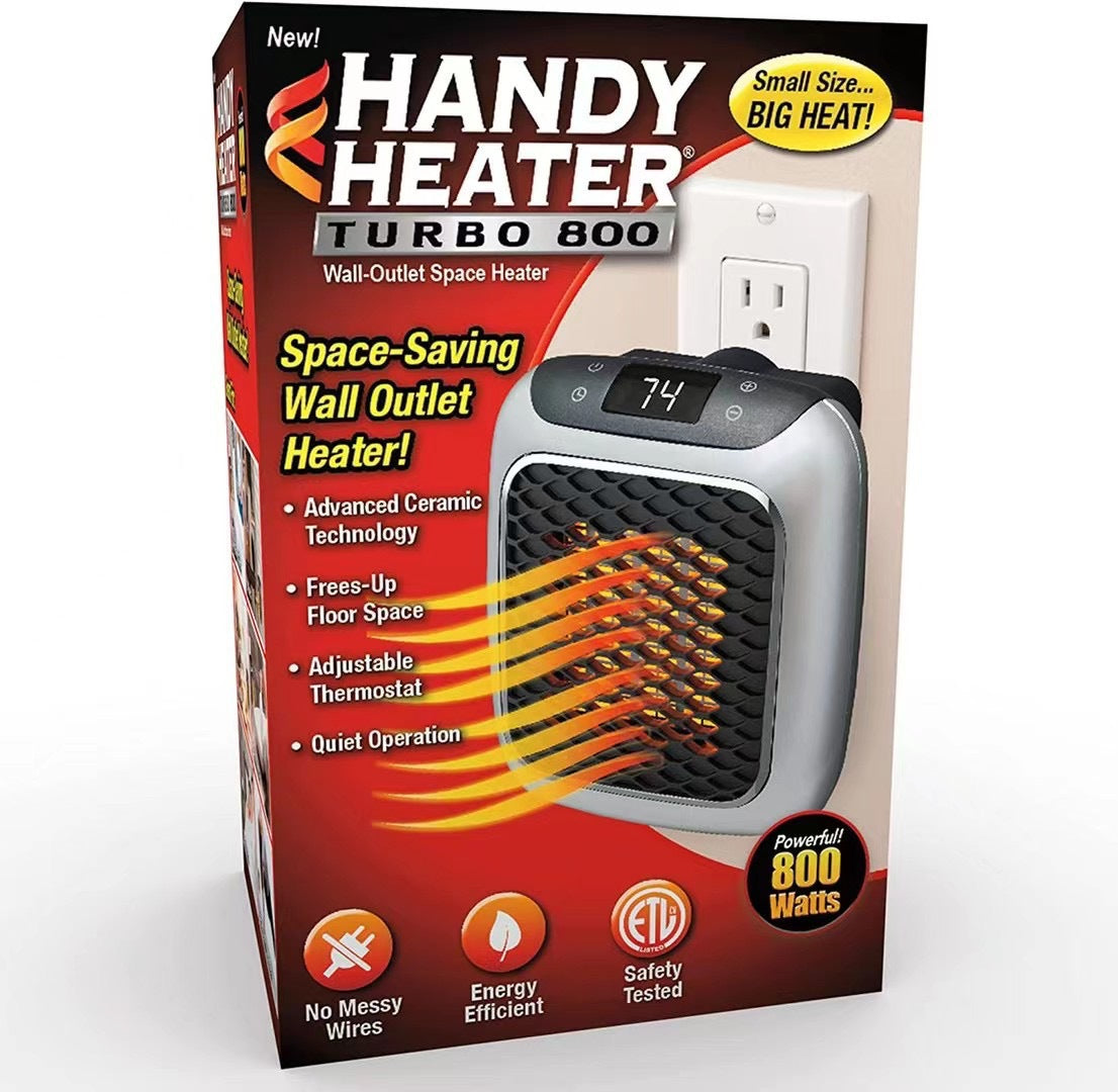 2024 Technology Mini Heater Household Small Heater Portable Wall-mounted Energy-saving Bathroom Heater Office Electric Heater