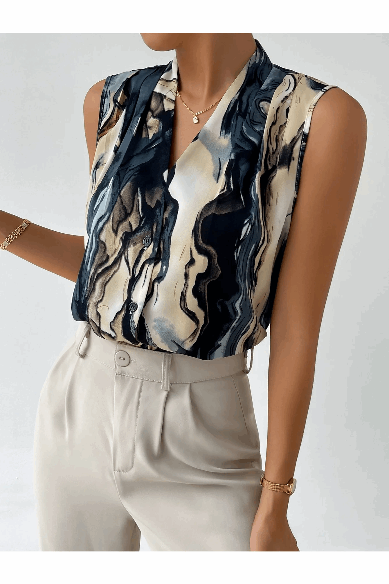 Ladies Tops Summer Lightweight Sleeve Blouses Lapel Button Down Soft Shirts Solid Color