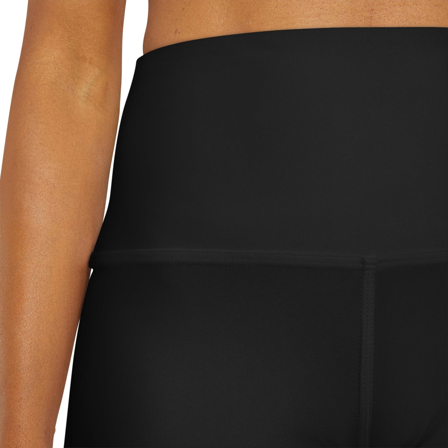 Womens High Waisted Black Yoga Shorts, Bride Accessories