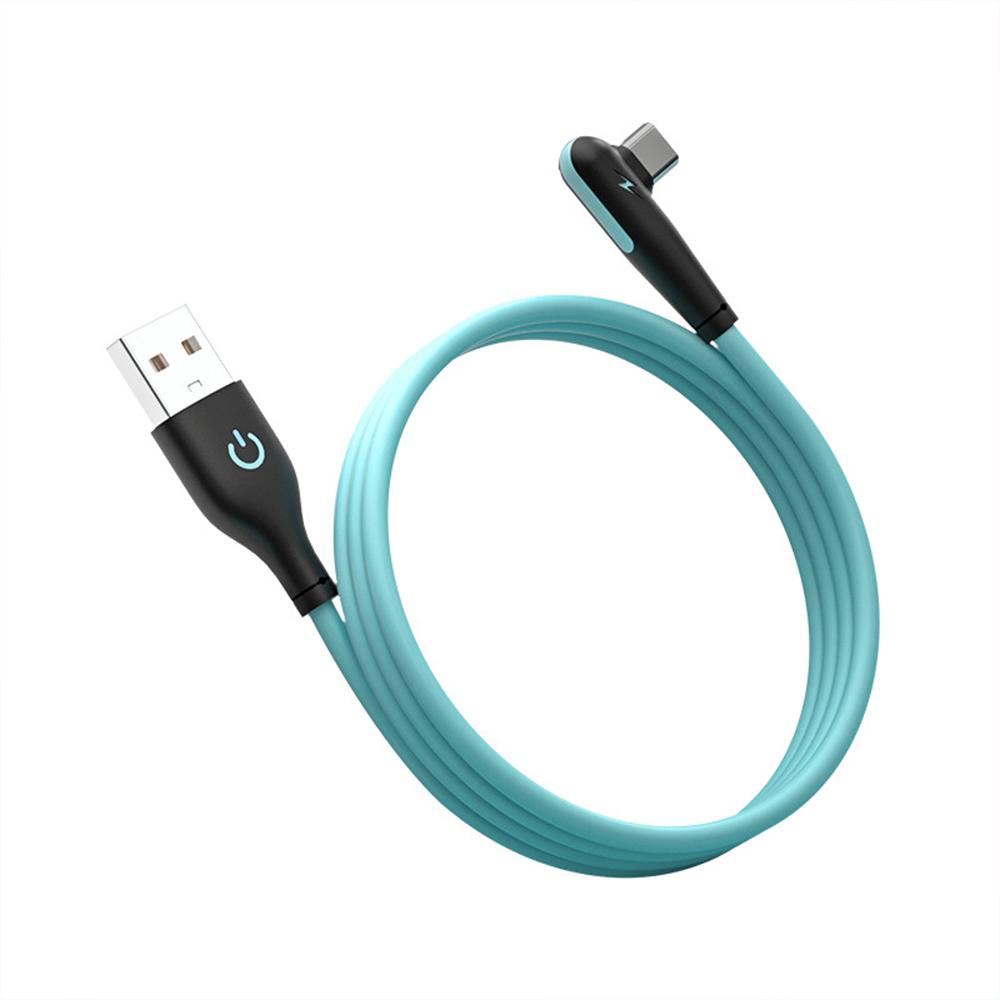 USB Type C Cable Fast Charge 3A Data Wire Mobile for Android iPhone