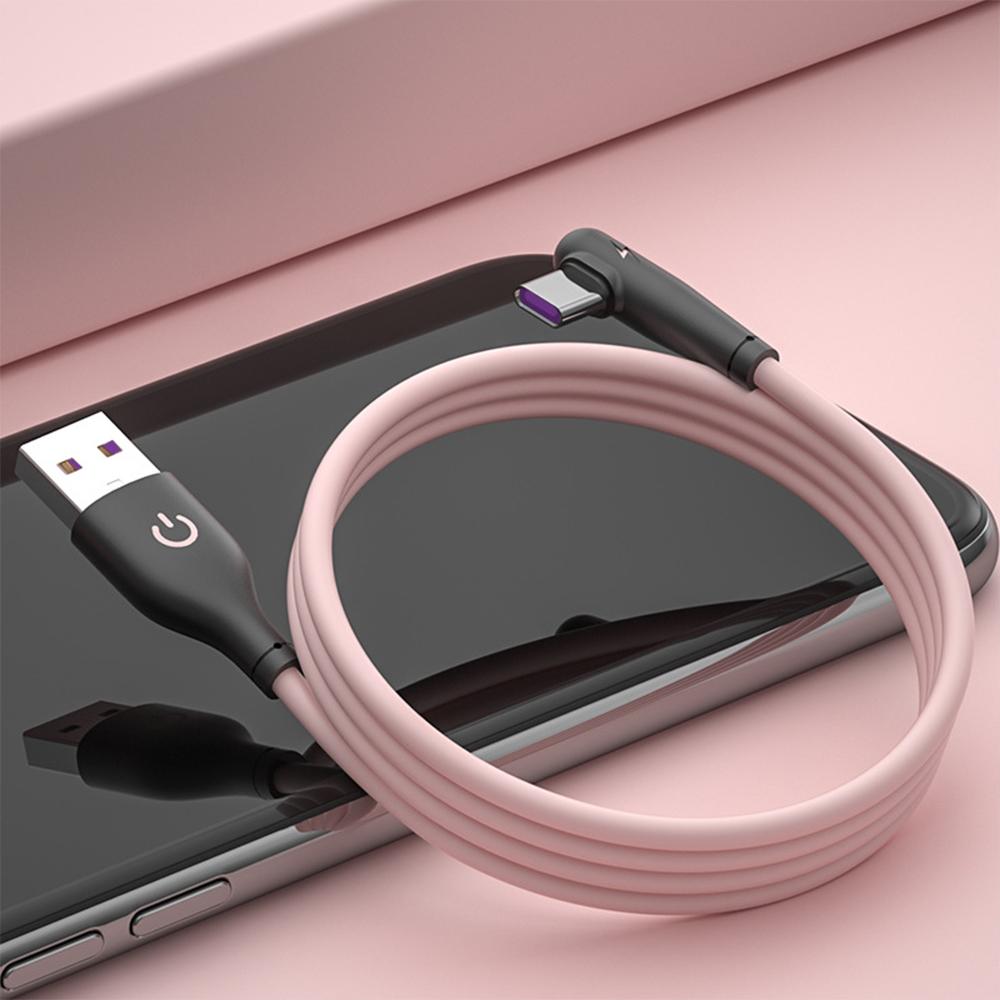 USB Type C Cable Fast Charge 3A Data Wire Mobile for Android iPhone