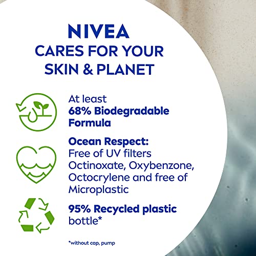 NIVEA Sun Protect & Moisture Sun Spray SPF 30 (200 ml), Moisturising Suncream Spray with SPF 30, Advanced Sunscreen Providing Immediate, Effective UVA + UVB Protection