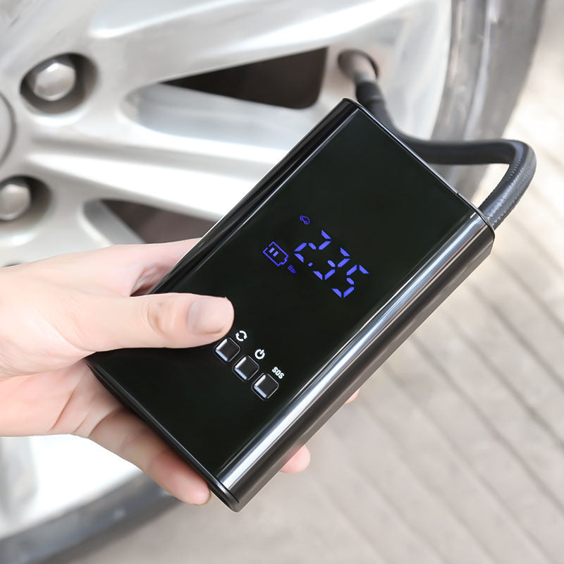 Car Tyre Digital Inflator Mini Portable Electric Smart Wireless