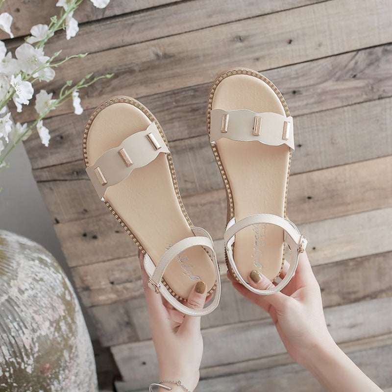 With Chunky Heel Fairy Style All-match Sandals