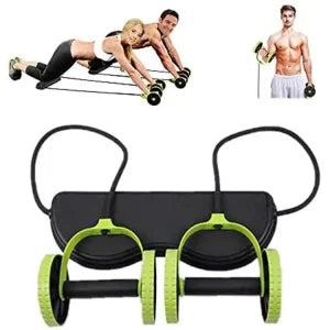 Ab Roller Wheel Exercise Equipment Abdominal Trainer Waist Slimming Workout Fitness Resistance Bands Wheeler Home Gym Workout