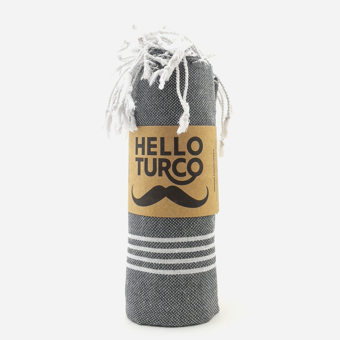 Beach Wear Dark Gray Turkish Towel