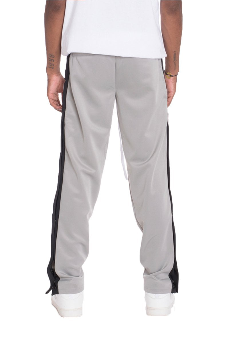 SNAP BUTTON TRACK PANTS