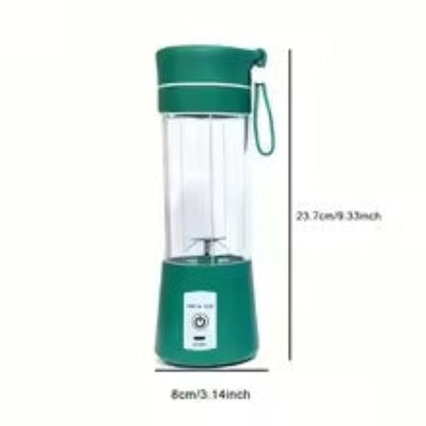 Portable Protein and Smoothie Blender Rechargeable USB with 6 blades